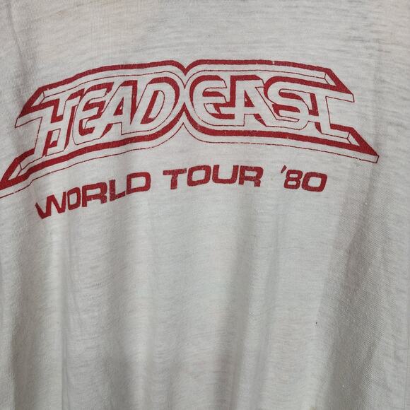 Vintage Head East Live 1980 Tour Double-Sided T-Shirt Small S - Picture 5 of 6